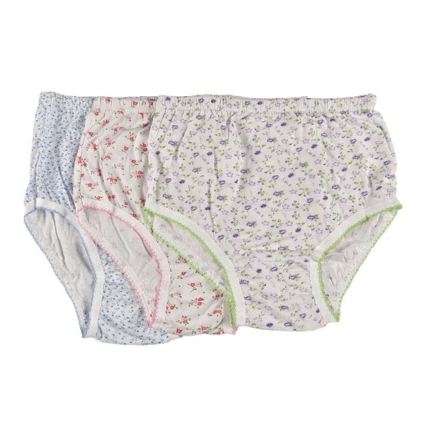 Γυναικεία κιλότα Μάξι 4/4 εμπριμέ 100% βαμβάκι 3PACK