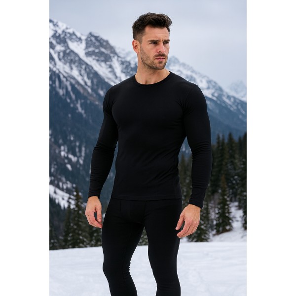 NAMALDI Ανδρικό Σετ Ισοθερμικών Μαύρο